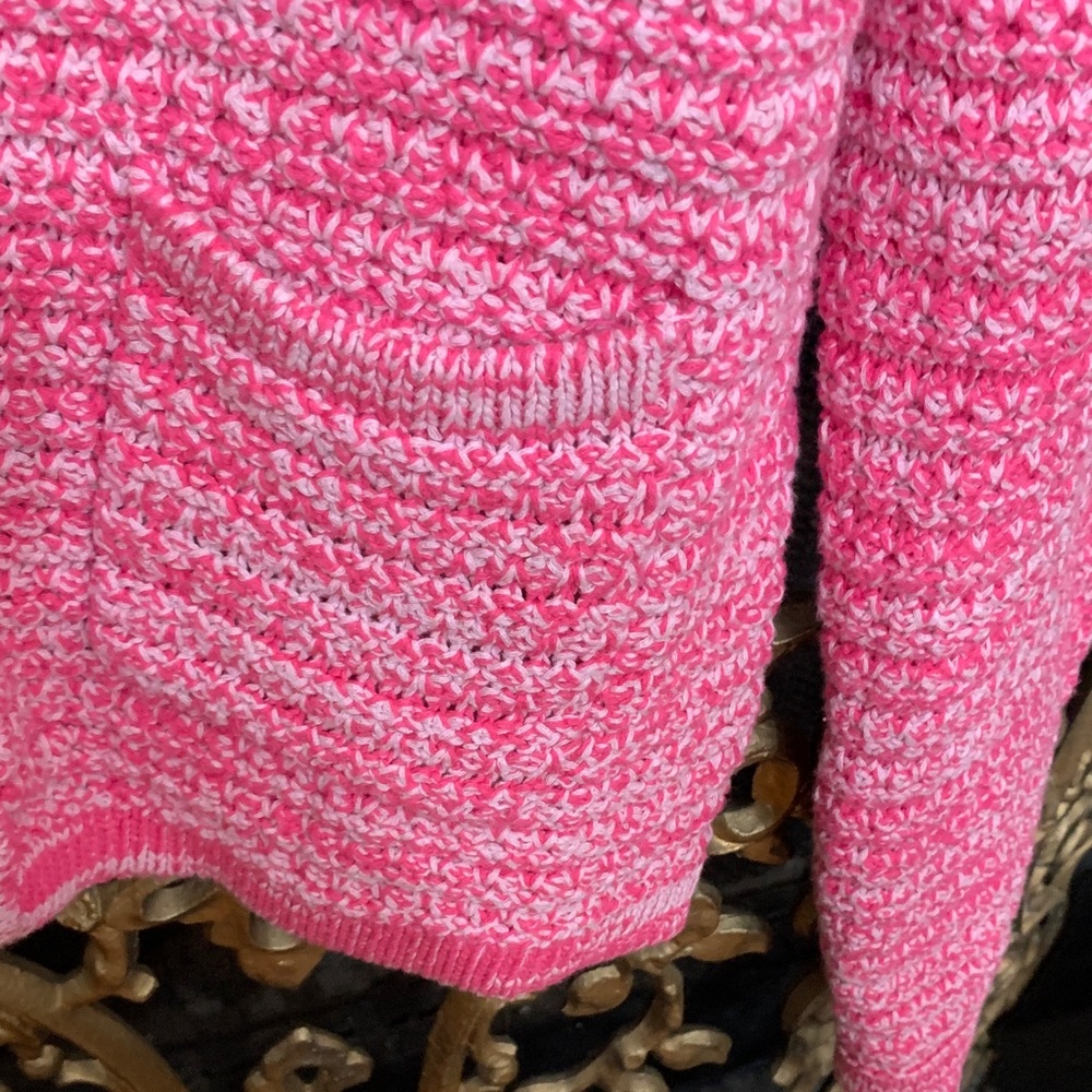 Vici Vibrant Pink Cardigan Sweater - Picture 4 of 7